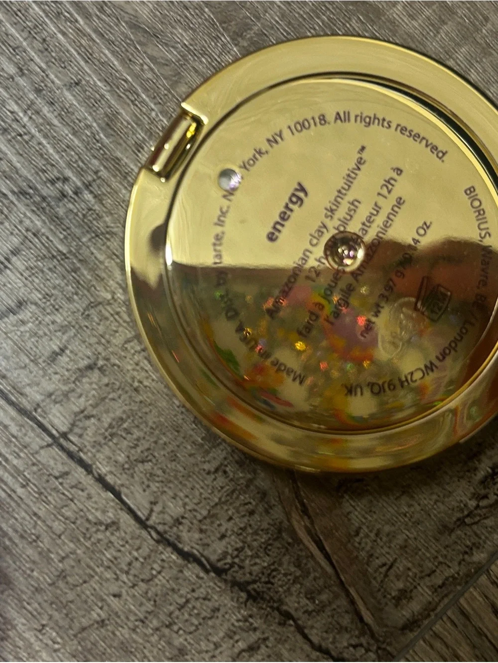 tarte Energy Blush bright pink